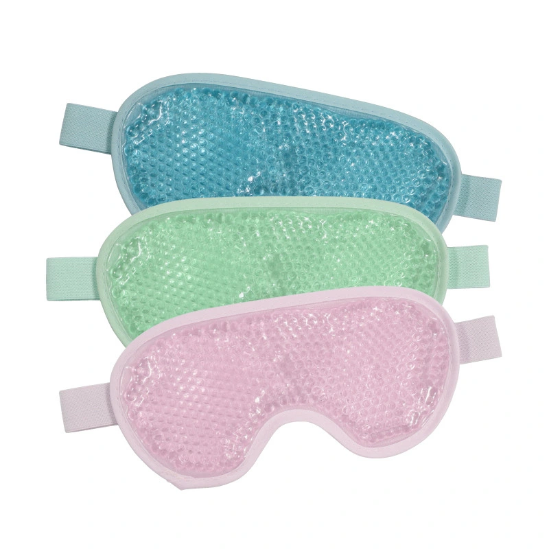 Reusable Microwave Heating Cold Hot Gel PVC Eye Sleep Pad