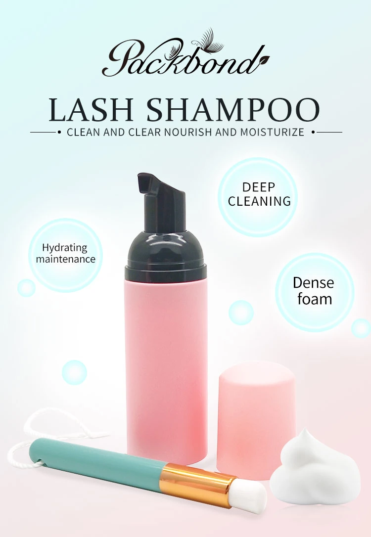 Eyelash Foam Cleanser Eyelash Extension Cleanser Foam Private Label Shampoo Lash Cleanser