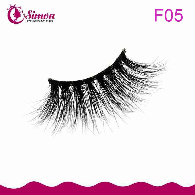 The World Beauty Private Label Strip 3D Top Mink Fur Lashes