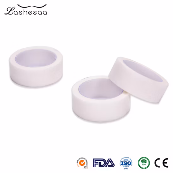 微多孔性通気性まつげエクステ テープ、まつげテープ、接着剤ツール