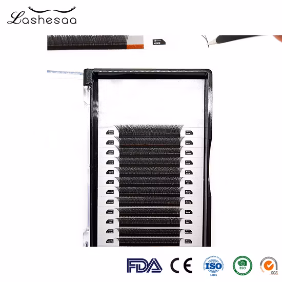 Mengfan 中国ボリュームまつげ卸売製造手織りプレミアムミンクソフトライトナチュラル 0.05 0.07 ミリメートル Yy ボリュームまつげエクステンション Yy まつげエクステンション