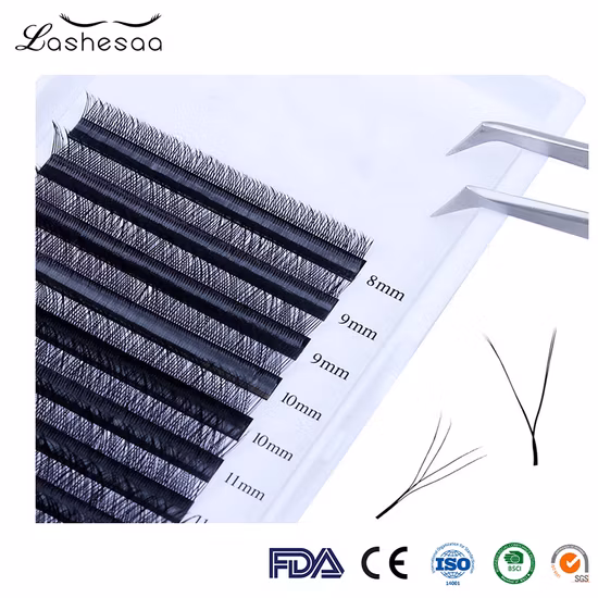 Mengfan ベストストリップまつげ中国 3D まつげエクステンション工場高速ボリューム既成ファン Yy 形状まつげエクステンション Yy まつげエクステンション Yy まつげエクステンション